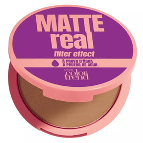 Color Trend Matte Real Pó Compacto Facial