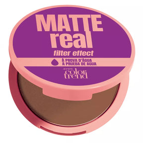 Color Trend Matte Real Pó Compacto Facial