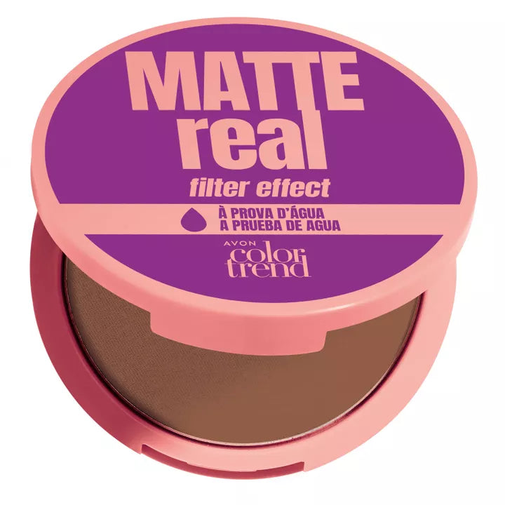 Color Trend Matte Real Pó Compacto Facial