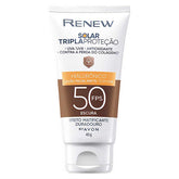 Protetor Solar Renew Com Cor Escura FPS 50