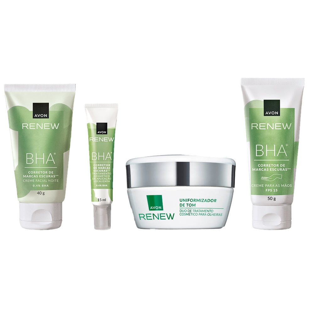Kit Renew Corretor de Marcas Escuras + Proteção Solar