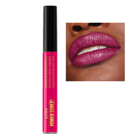 Batom Líquido Matte Glitter Effect Avon Power Stay