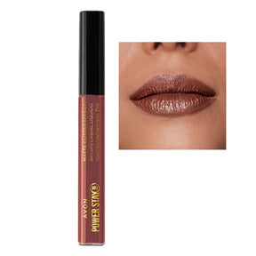 Batom Líquido Matte Glitter Effect Avon Power Stay