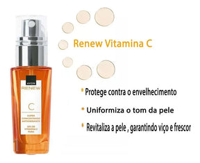 Kit Renew Concentrado De Hialurônico E Vitamina C