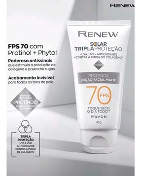 Protetor Solar Renew Fps 70