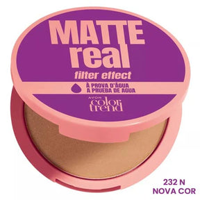Color Trend Matte Real Pó Compacto Facial