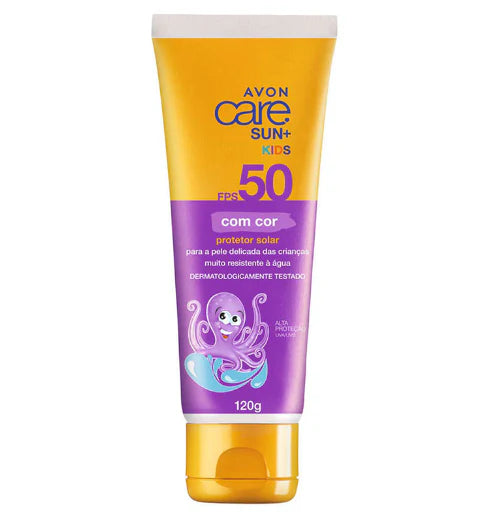 Kids Protetor Solar com Cor FPS 50